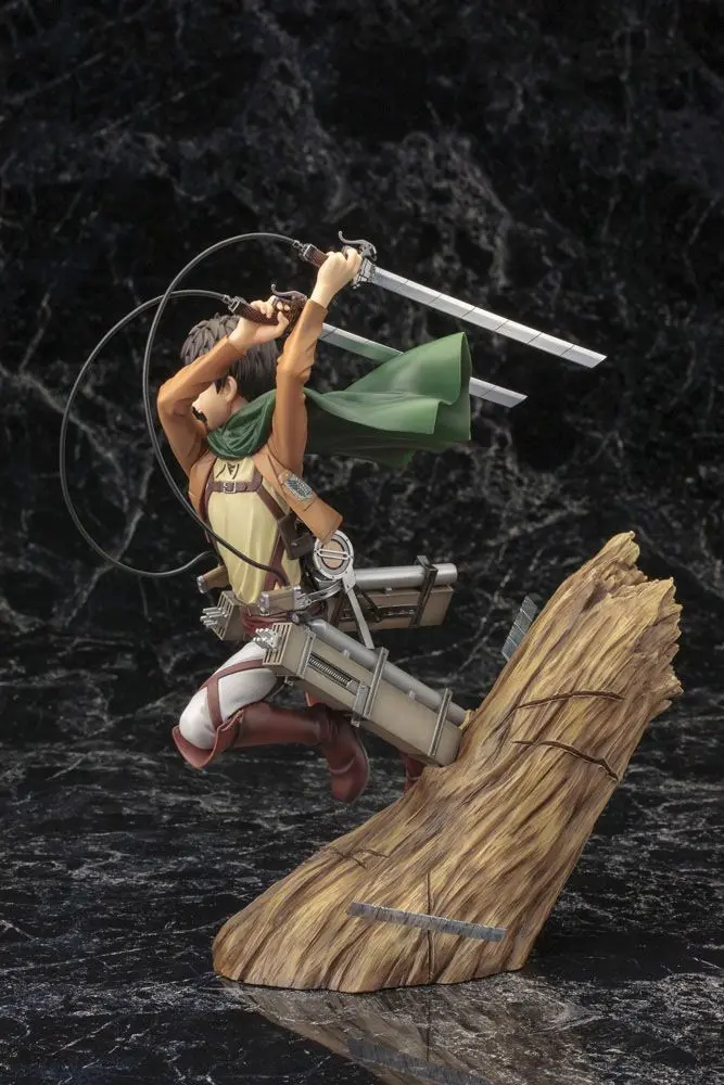 Attack on Titan ARTFX J Statue 1/8 Eren Yeager Renewal Package Ver. 26 cm product photo