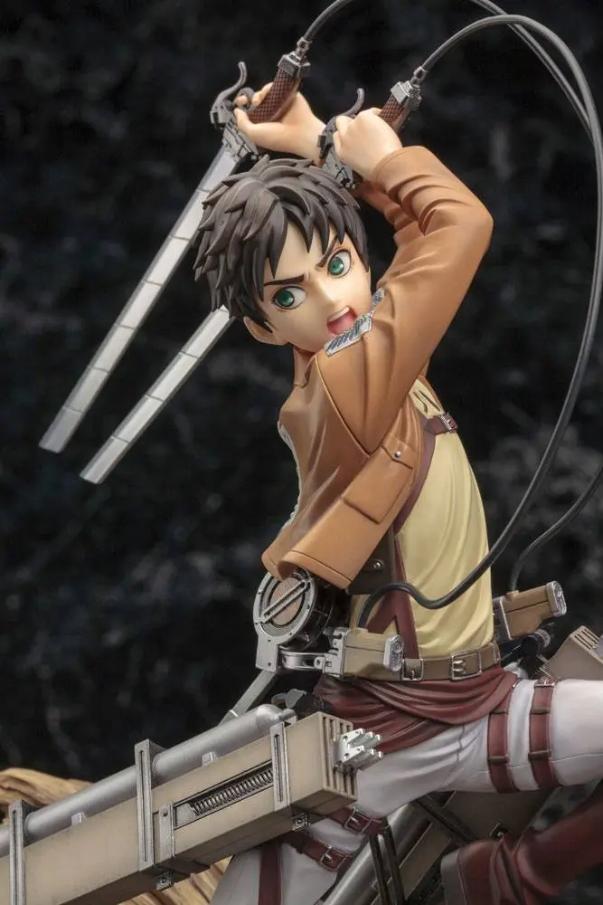 Attack on Titan ARTFX J Statue 1/8 Eren Yeager Renewal Package Ver. 26 cm product photo