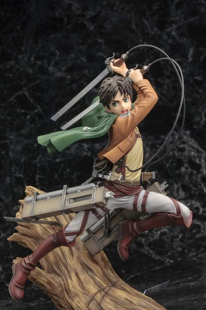 Attack on Titan ARTFX J Statue 1/8 Eren Yeager Renewal Package Ver. 26 cm product photo