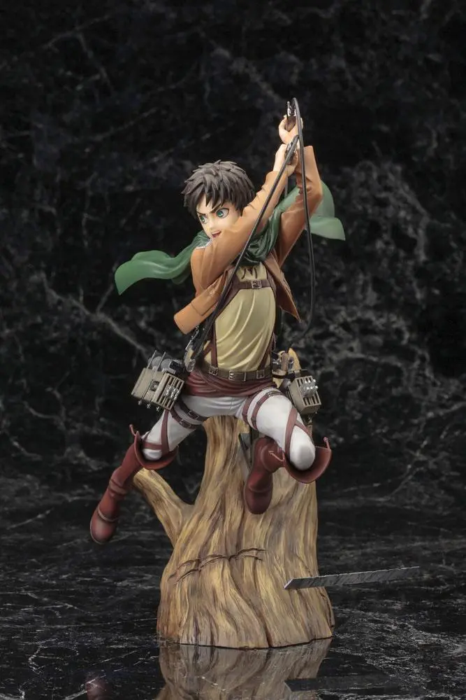 Attack on Titan ARTFX J Statue 1/8 Eren Yeager Renewal Package Ver. 26 cm product photo