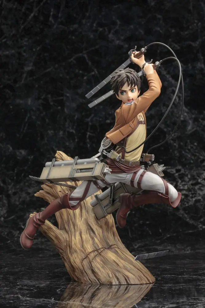 Attack on Titan ARTFX J Statue 1/8 Eren Yeager Renewal Package Ver. 26 cm product photo