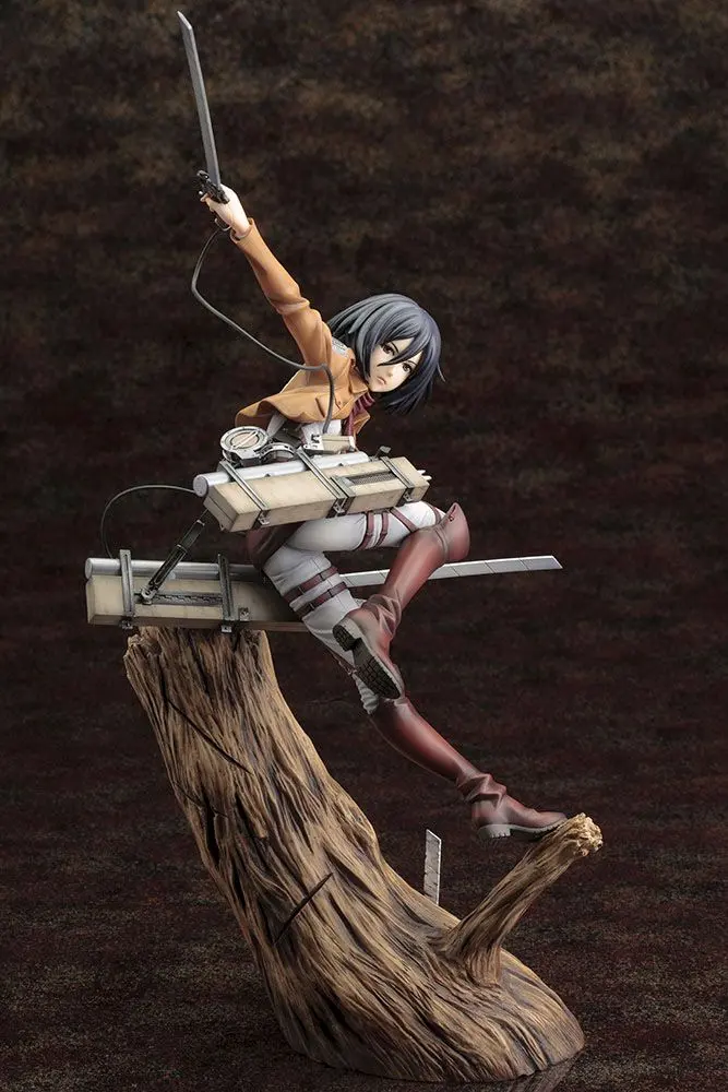 Attack on Titan ARTFX J Statue 1/8 Mikasa Ackerman Renewal Package Ver. 35 cm product photo
