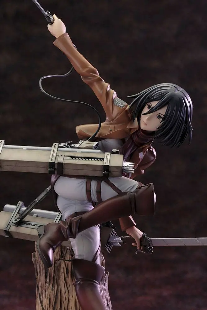 Attack on Titan ARTFX J Statue 1/8 Mikasa Ackerman Renewal Package Ver. 35 cm product photo