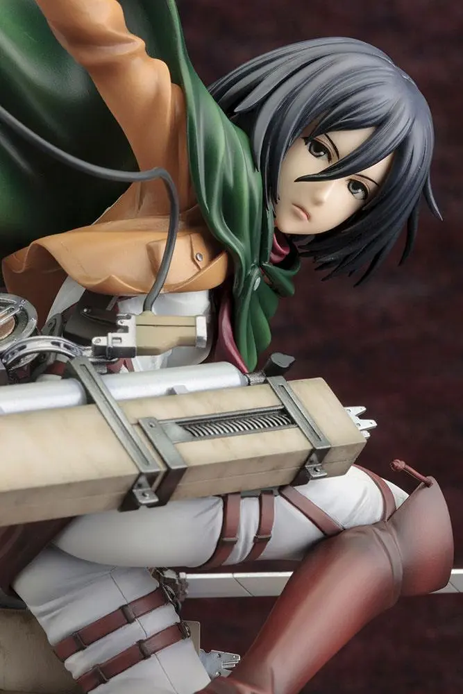 Attack on Titan ARTFX J Statue 1/8 Mikasa Ackerman Renewal Package Ver. 35 cm product photo