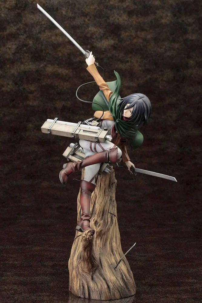 Attack on Titan ARTFX J Statue 1/8 Mikasa Ackerman Renewal Package Ver. 35 cm product photo