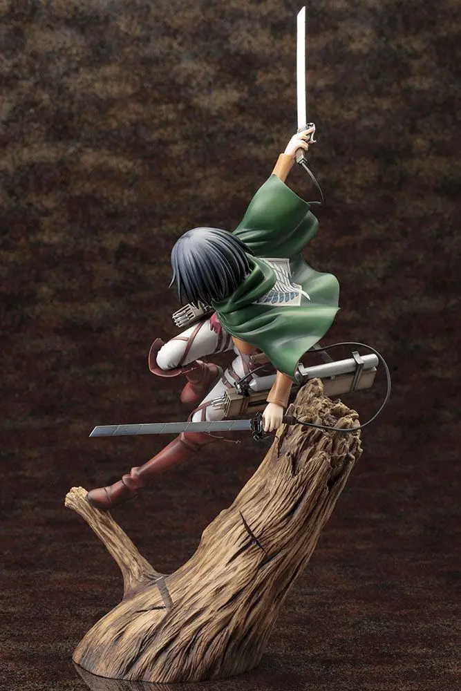 Attack on Titan ARTFX J Statue 1/8 Mikasa Ackerman Renewal Package Ver. 35 cm product photo
