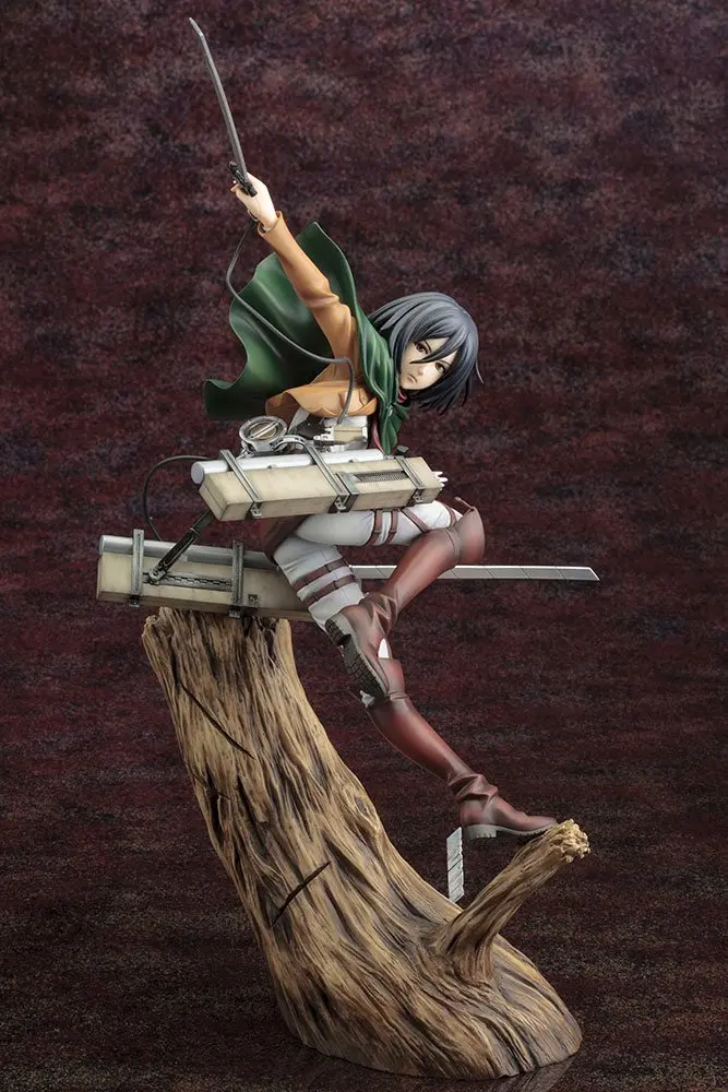 Attack on Titan ARTFX J Statue 1/8 Mikasa Ackerman Renewal Package Ver. 35 cm product photo