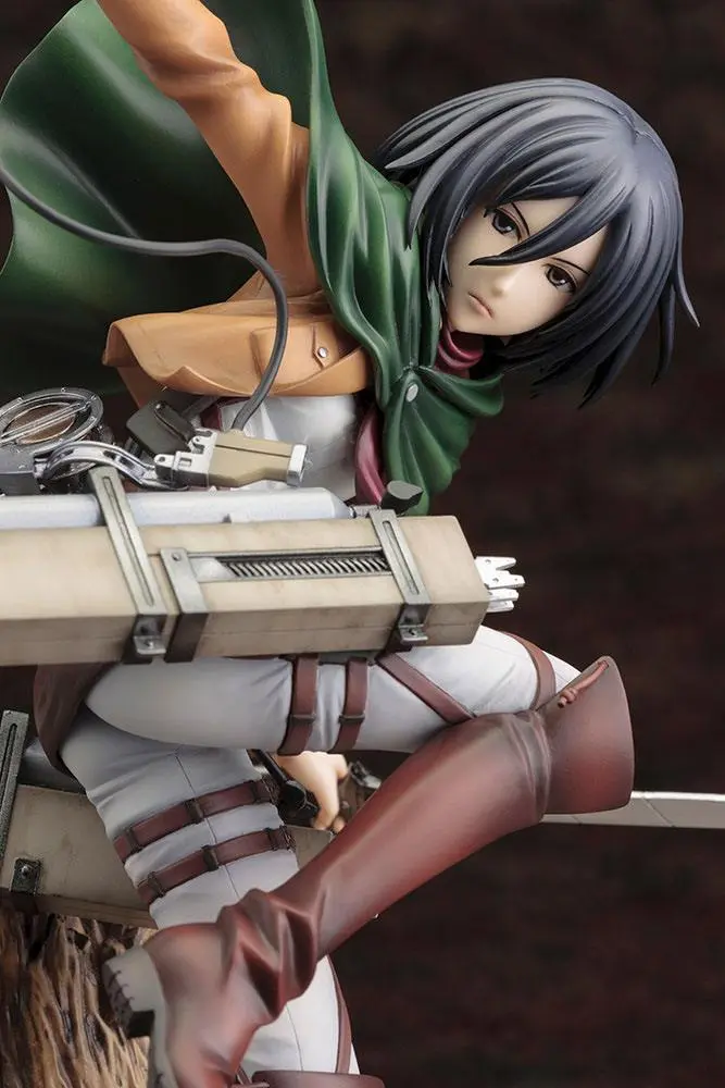 Attack on Titan ARTFX J Statue 1/8 Mikasa Ackerman Renewal Package Ver. 35 cm product photo