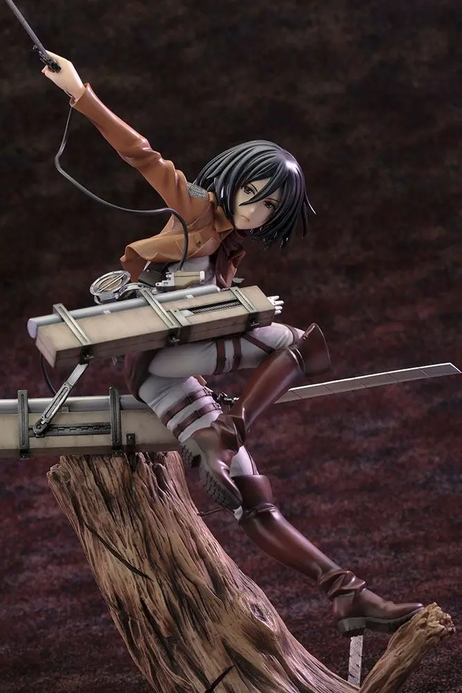 Attack on Titan ARTFX J Statue 1/8 Mikasa Ackerman Renewal Package Ver. 35 cm product photo