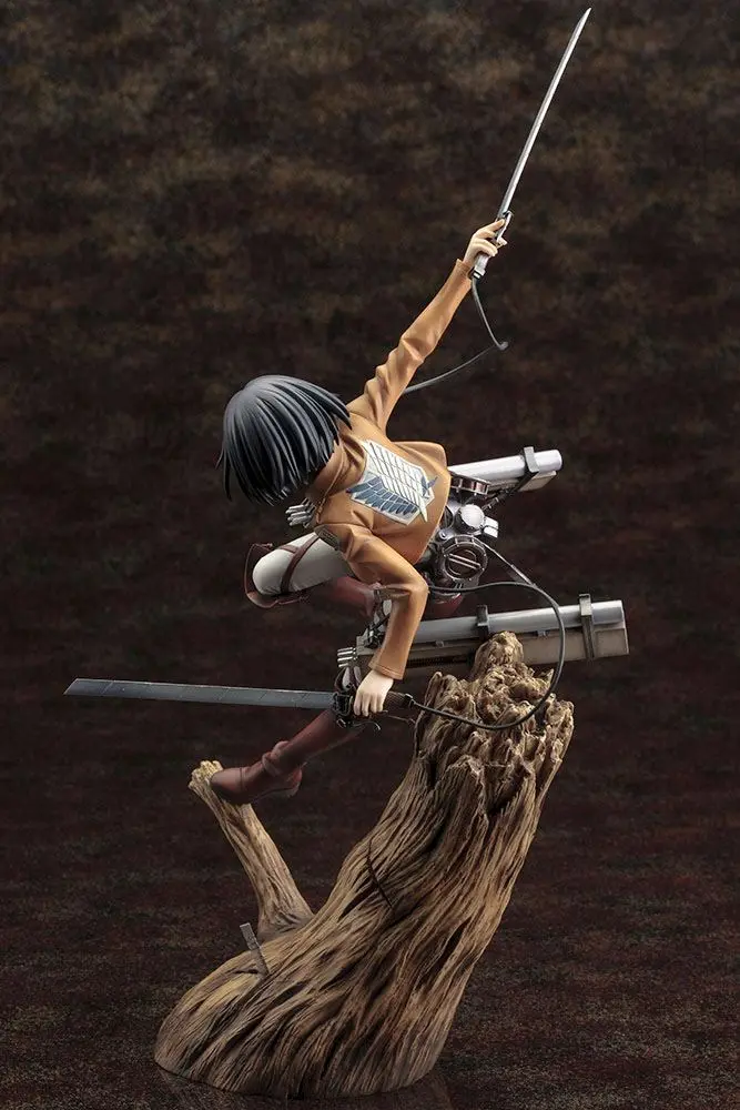 Attack on Titan ARTFX J Statue 1/8 Mikasa Ackerman Renewal Package Ver. 35 cm product photo