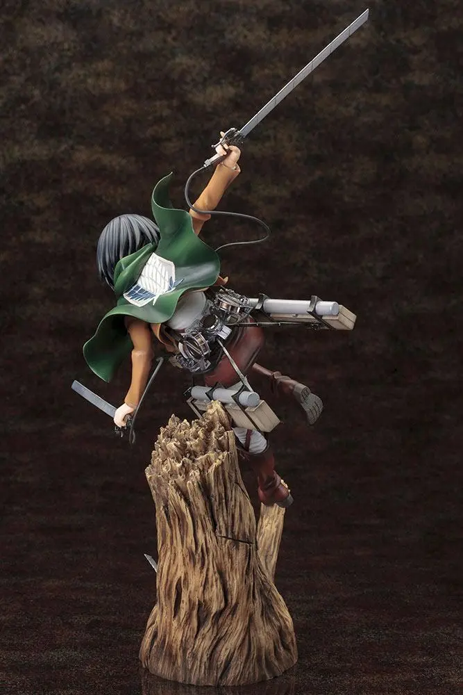 Attack on Titan ARTFX J Statue 1/8 Mikasa Ackerman Renewal Package Ver. 35 cm product photo