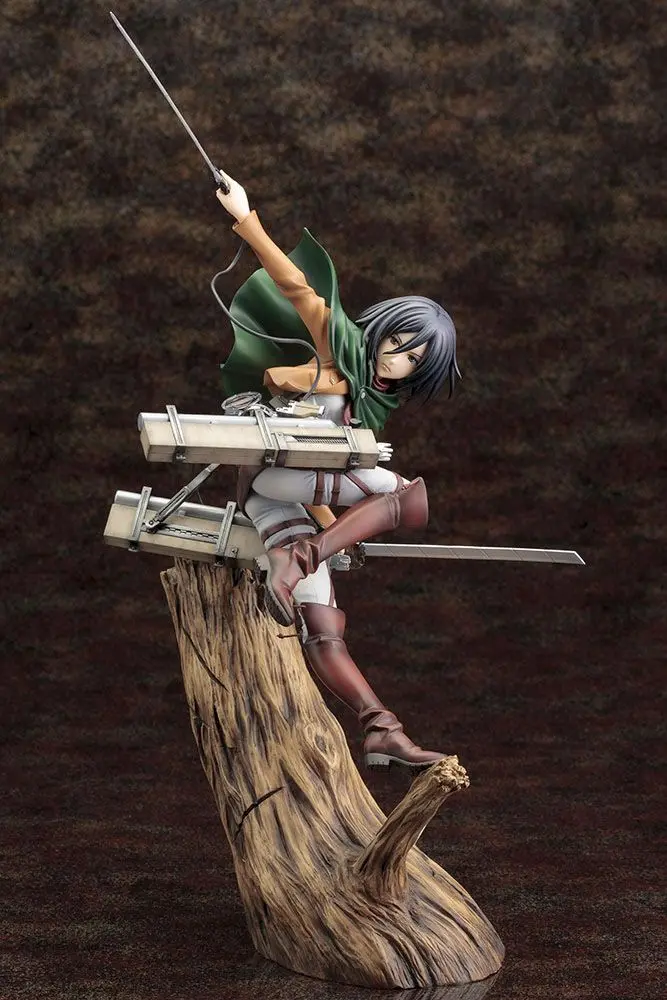Attack on Titan ARTFX J Statue 1/8 Mikasa Ackerman Renewal Package Ver. 35 cm product photo