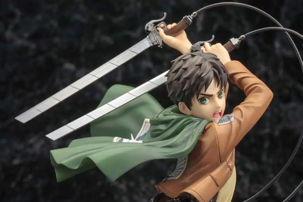 Attack on Titan ARTFXJ Statue 1/8 Eren Yeager Renewal Package Ver. 26 cm termékfotó