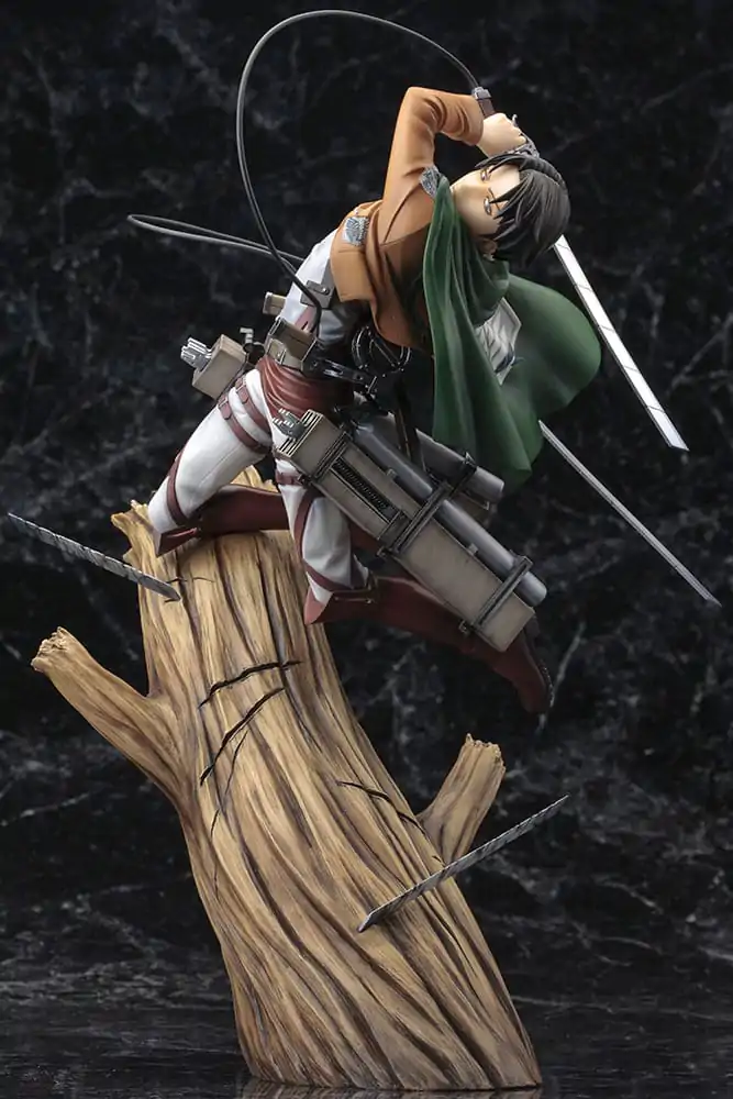 Attack on Titan ARTFXJ Statue 1/8 Levi Renewal Package Ver. 28 cm product photo