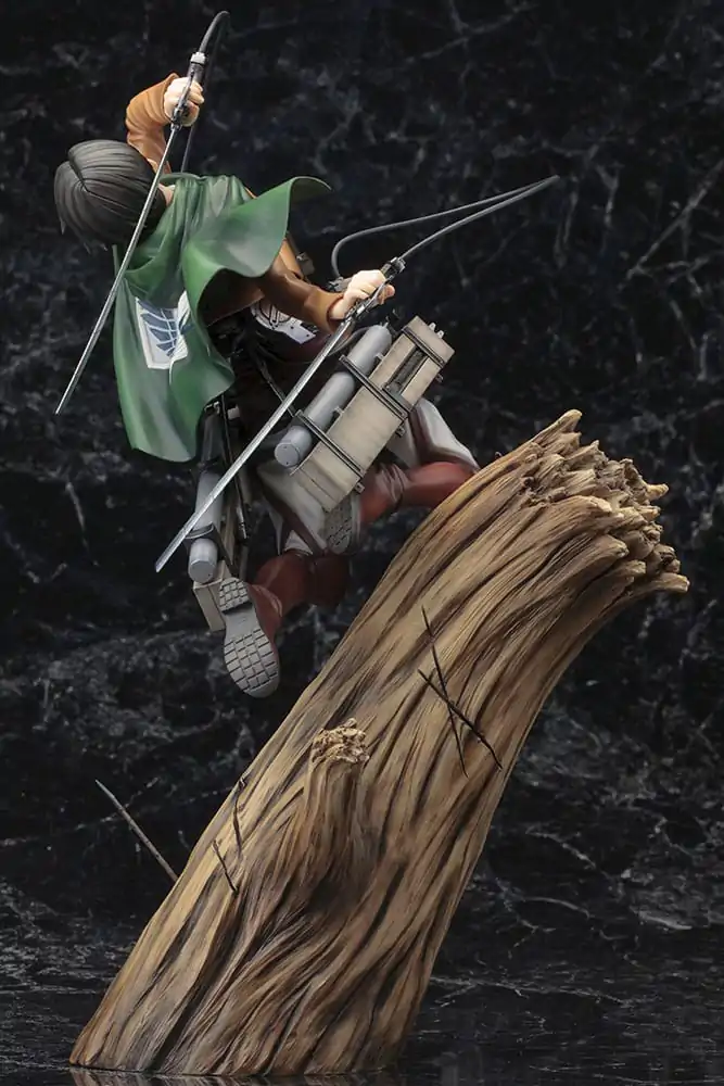 Attack on Titan ARTFXJ Statue 1/8 Levi Renewal Package Ver. 28 cm product photo