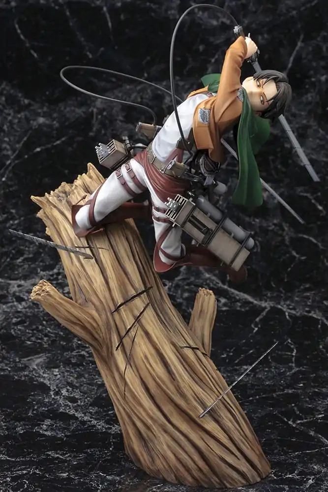 Attack on Titan ARTFXJ Statue 1/8 Levi Renewal Package Ver. 28 cm product photo