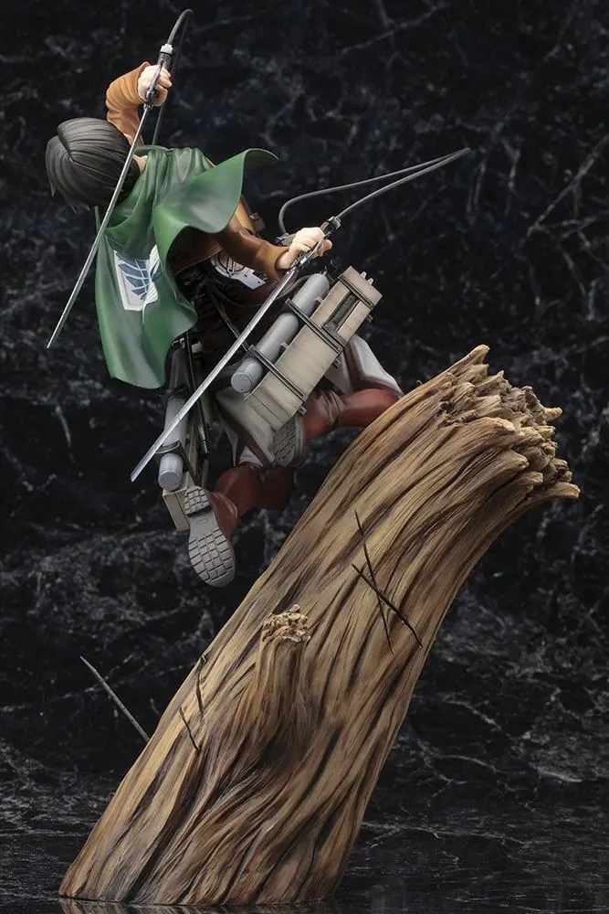 Attack on Titan ARTFXJ Statue 1/8 Levi Renewal Package Ver. 28 cm product photo