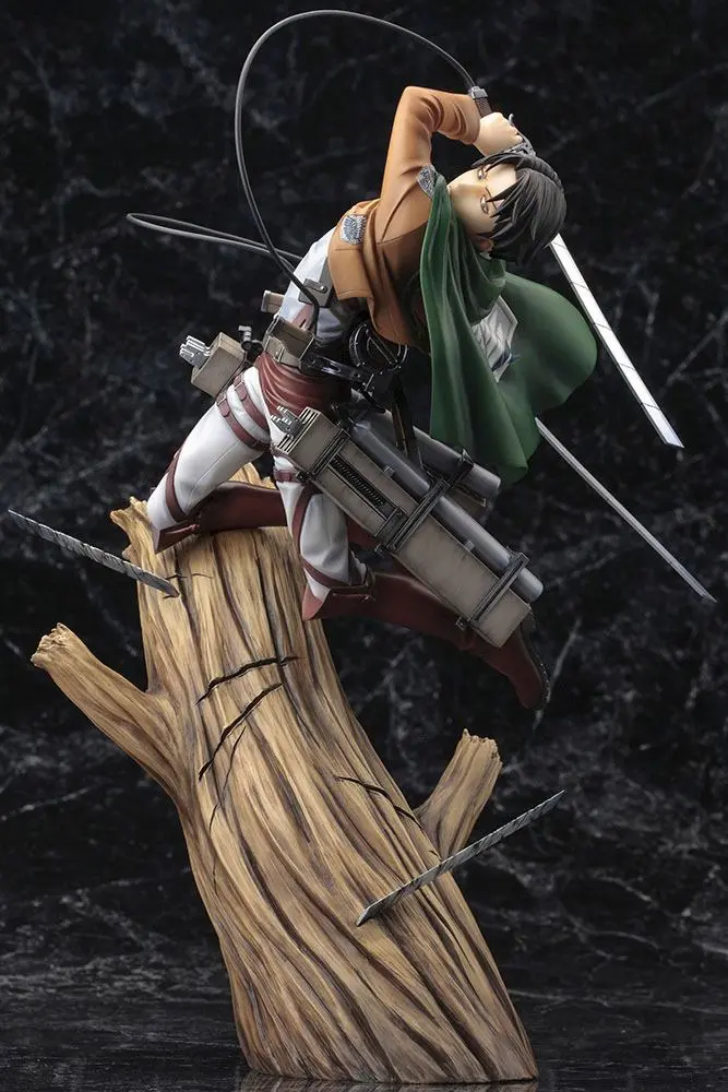Attack on Titan ARTFXJ Statue 1/8 Levi Renewal Package Ver. 28 cm product photo
