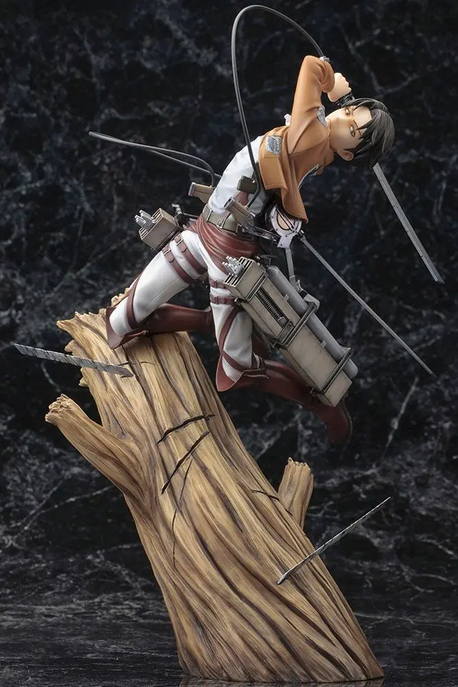 Attack on Titan ARTFXJ Statue 1/8 Levi Renewal Package Ver. 28 cm product photo