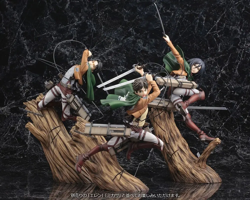 Attack on Titan ARTFXJ Statue 1/8 Levi Renewal Package Ver. 28 cm product photo