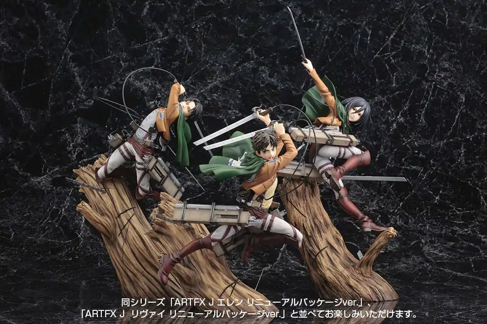Attack on Titan ARTFXJ Statue 1/8 Mikasa Ackerman Renewal Package Ver. 35 cm product photo