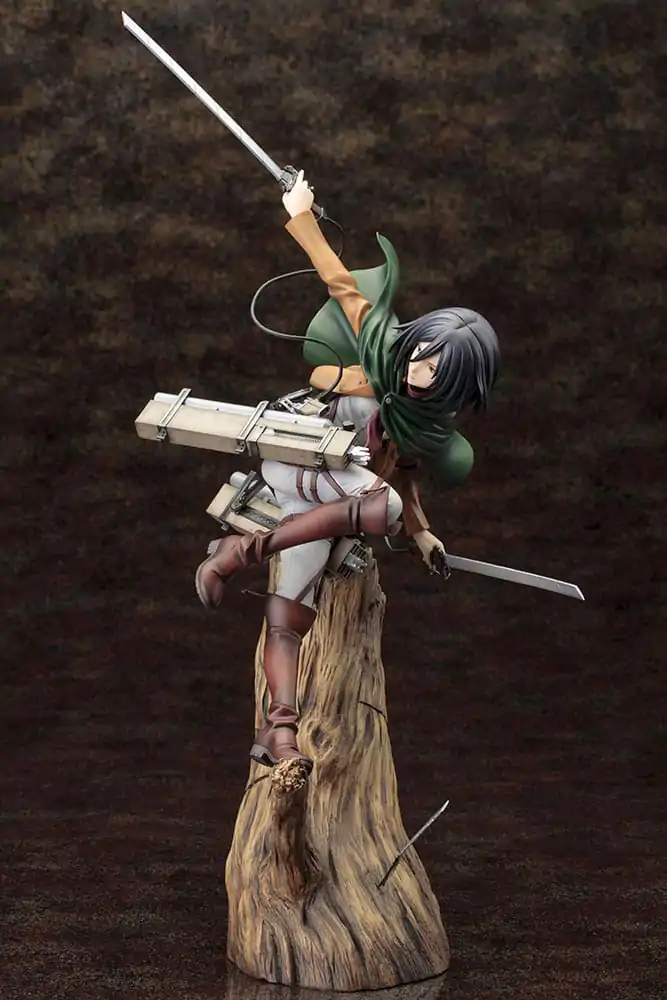 Attack on Titan ARTFXJ Statue 1/8 Mikasa Ackerman Renewal Package Ver. 35 cm product photo