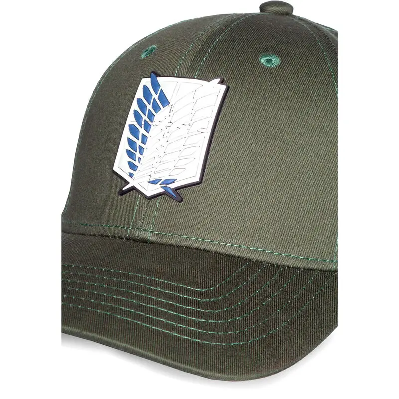 Attack on Titan Curved Bill Cap Skull Graphic Patch product photo