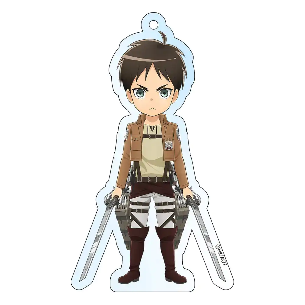Attack on Titan Acrylic Keychain Eren Holographic 8 cm     product photo