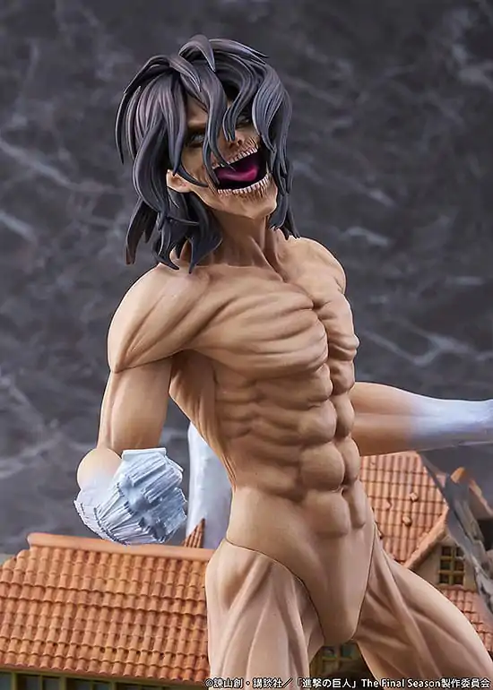 Attack on Titan PVC Statue Eren Jaeger: Attack Titan Ver. -Judgment- 25 cm product photo