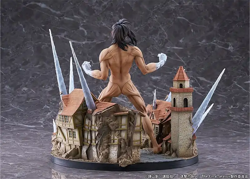 Attack on Titan PVC Statue Eren Jaeger: Attack Titan Ver. -Judgment- 25 cm product photo