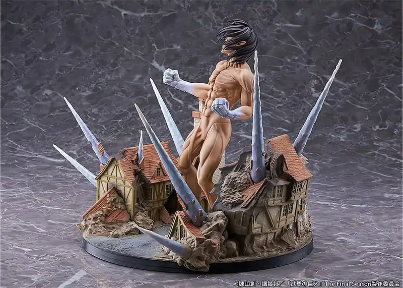 Attack on Titan PVC Statue Eren Jaeger: Attack Titan Ver. -Judgment- 25 cm product photo