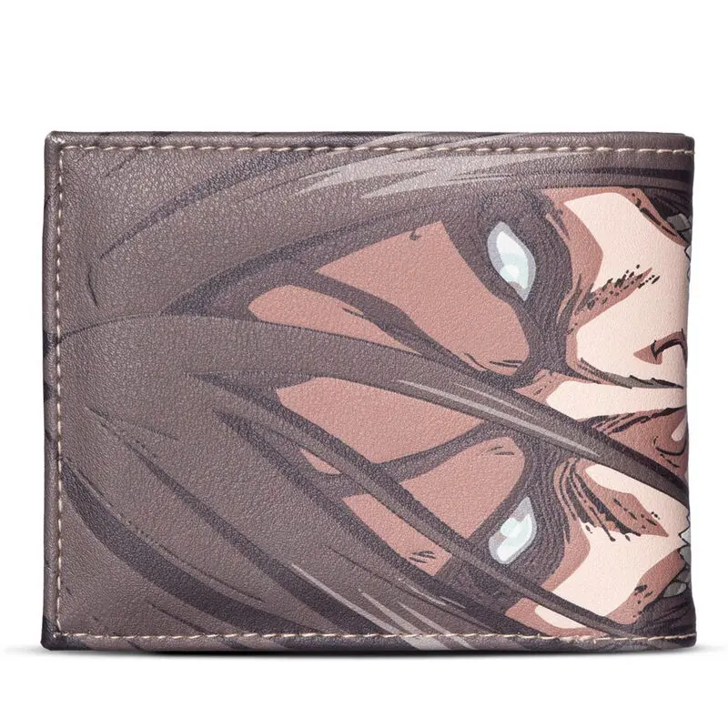 Attack on Titan Bifold Wallet Eren Jaeger Titan product photo
