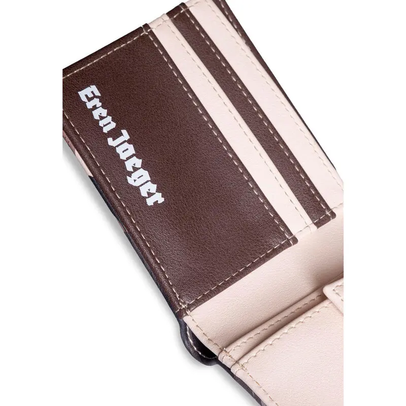 Attack on Titan Bifold Wallet Eren Jaeger Titan product photo