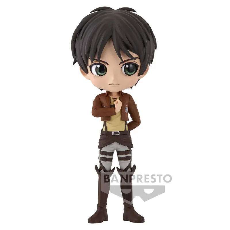 Attack On Titan Eren Yeager ver.A  Q posket figure 14cm product photo