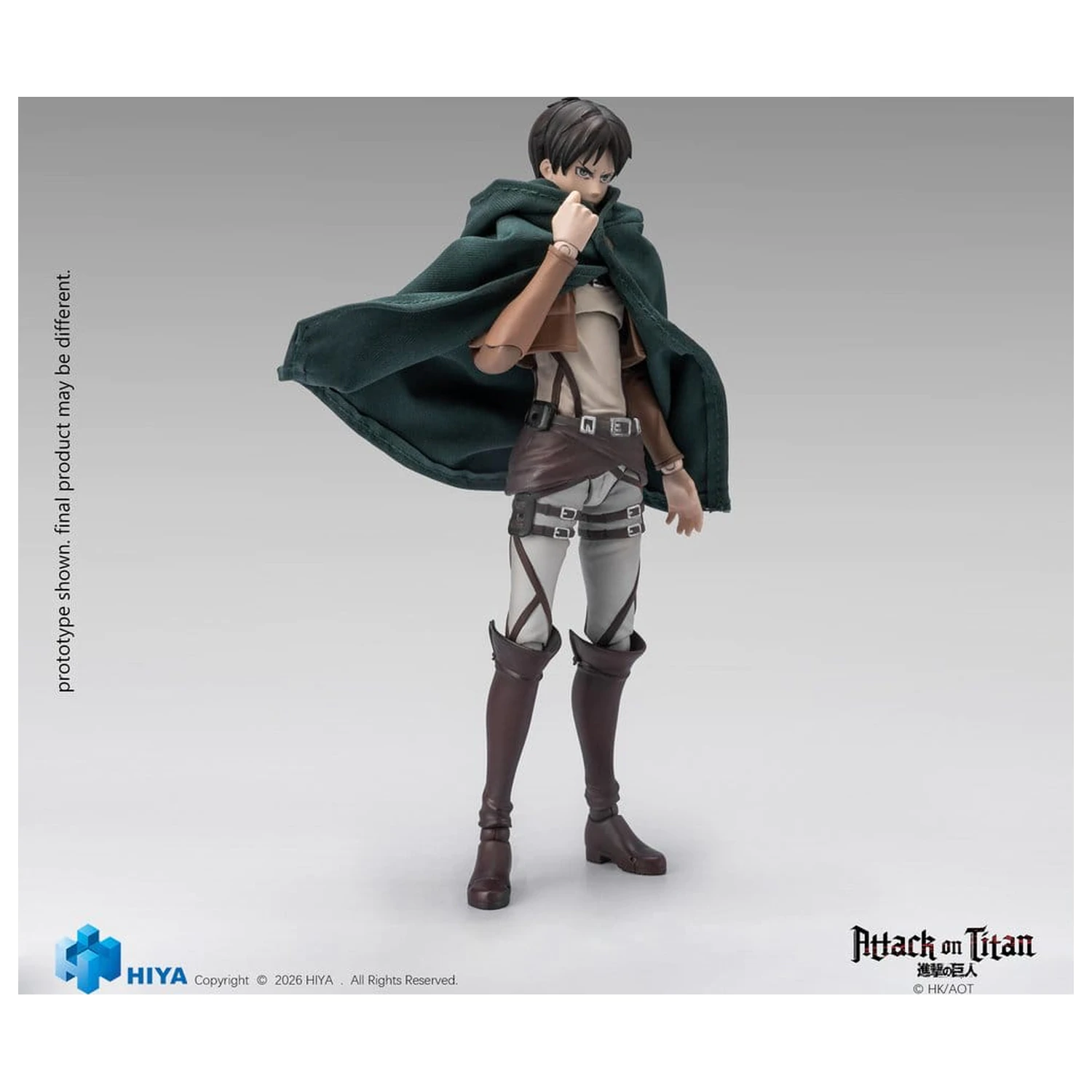 Attack on Titan Exquisite Basic Series Action Figure 1/12 Eren Yeager 15 cm product photo