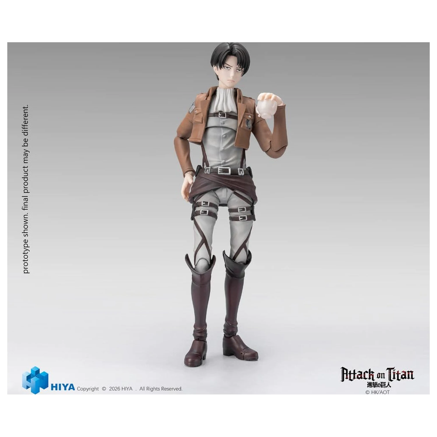 Attack on Titan Exquisite Basic Series Action Figure 1/12 Levi Ackerman 15 cm product photo
