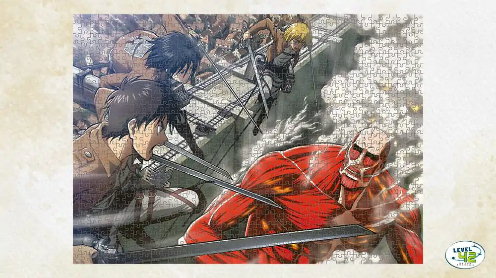 Attack on Titan Puzzle Fight (1000 pieces) termékfotó