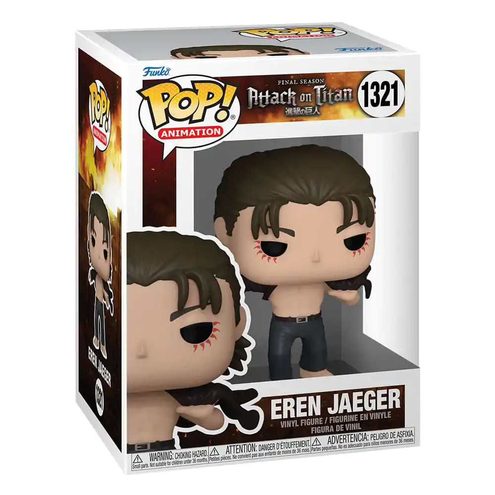 Attack on Titan POP! Animation Vinyl Figure Eren Jeager 9 cm termékfotó