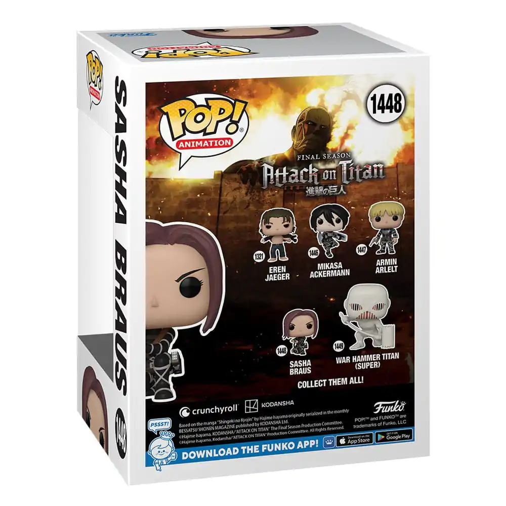 Attack on Titan POP! Animation Vinyl Figure Sasha 9 cm product photo