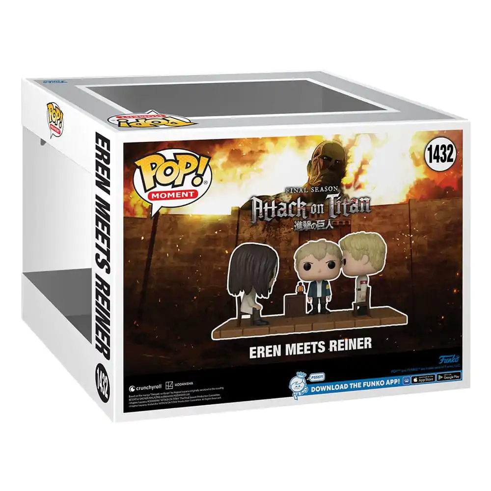 Attack on Titan POP! Moment Vinyl Figures Eren meets Reiner 9 cm termékfotó