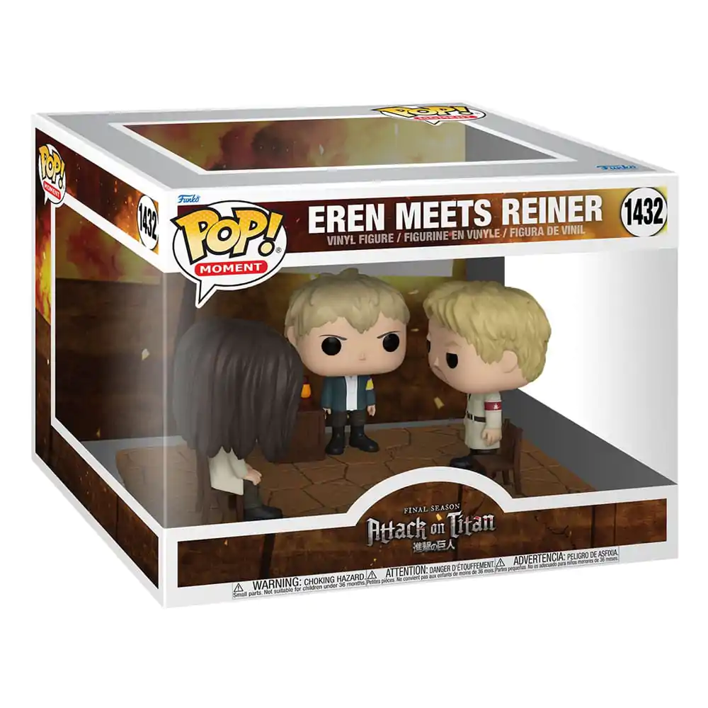 Attack on Titan POP! Moment Vinyl Figures Eren meets Reiner 9 cm product photo