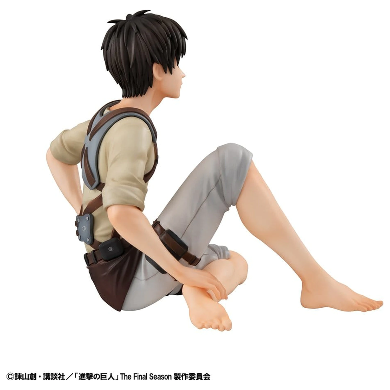 Attack on Titan G.E.M. Series PVC Figure Eren Yeager Palm Size 10 cm product photo