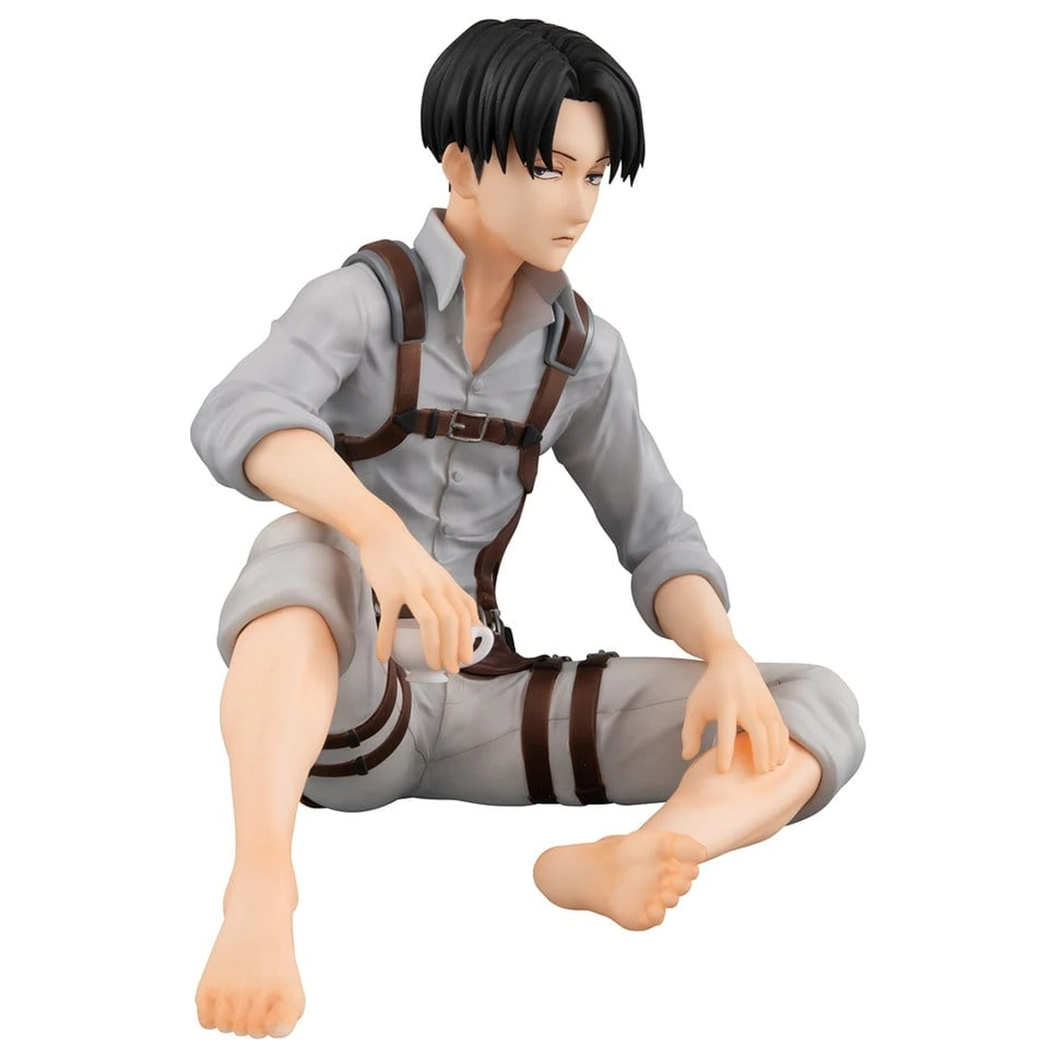 Attack on Titan G.E.M. Series PVC Figure Squad Captain Levi Palm Size 9 cm product photo