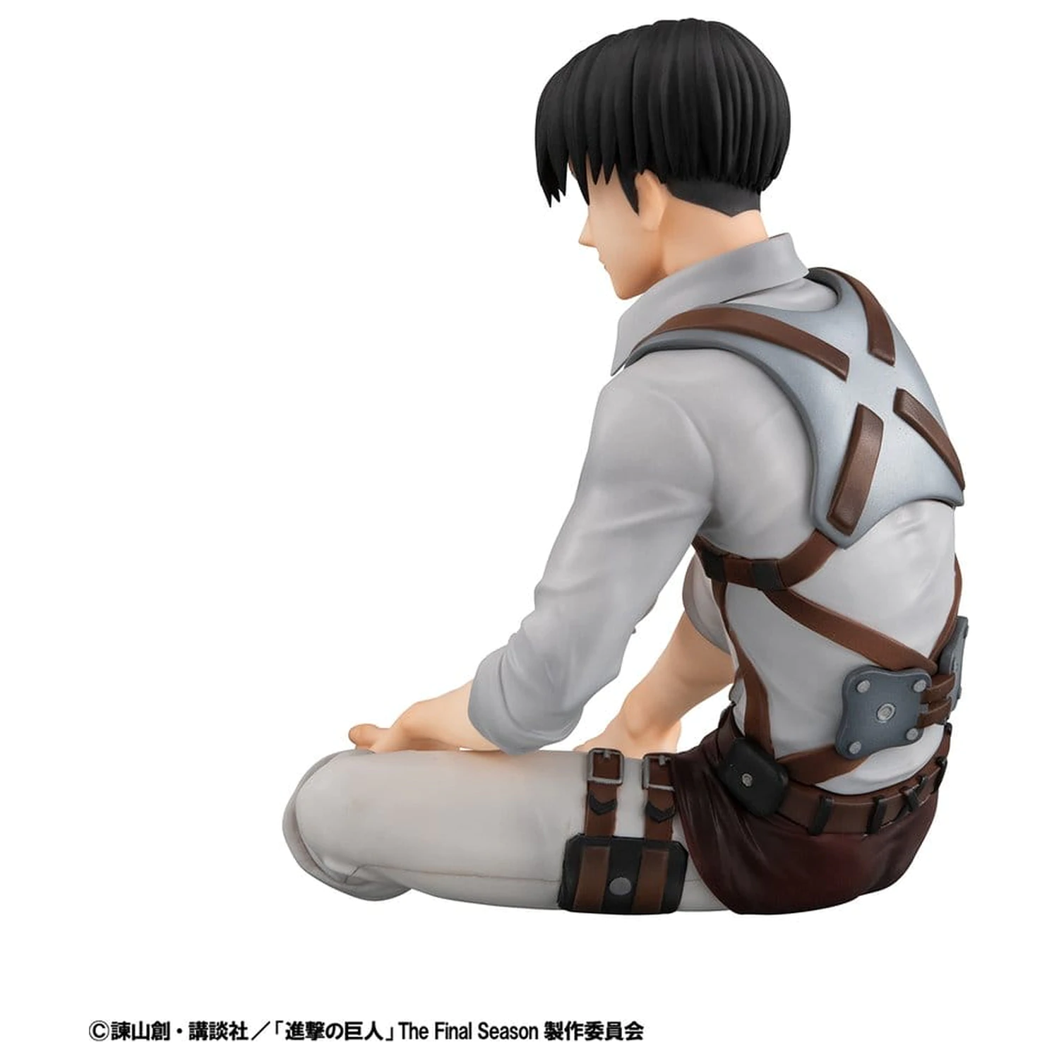 Attack on Titan G.E.M. Series PVC Figure Squad Captain Levi Palm Size 9 cm product photo