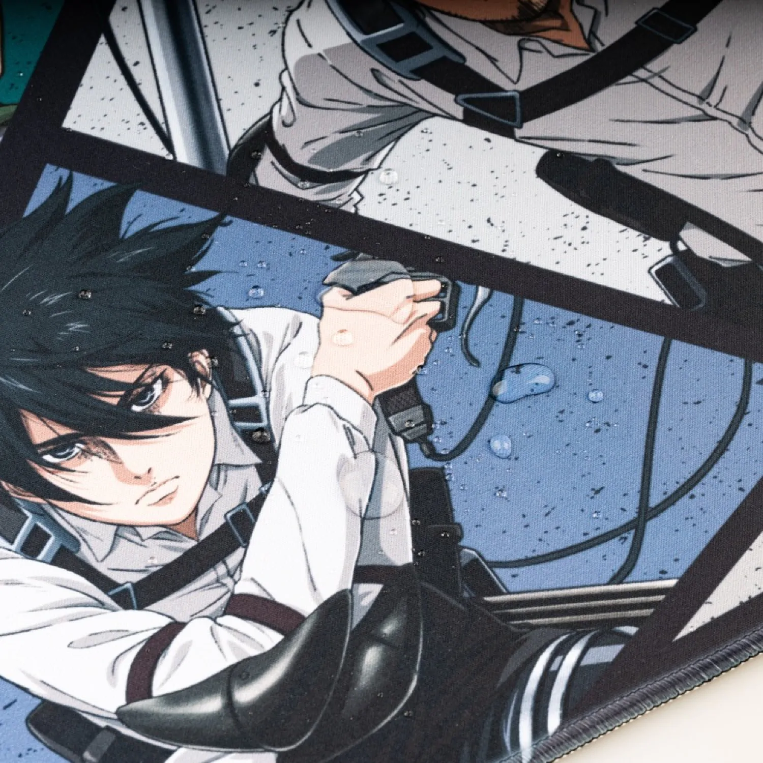 Attack on Titan gaming desk mat product photo