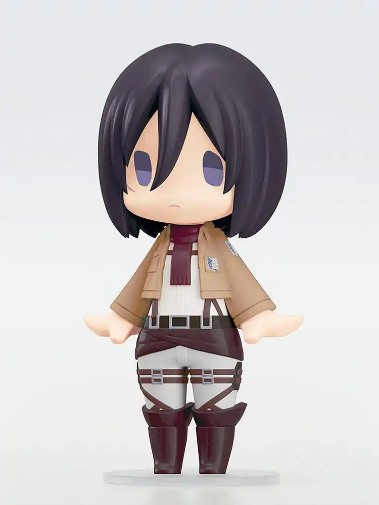 Attack on Titan HELLO! GOOD SMILE Action Figure Mikasa Ackerman 10 cm termékfotó