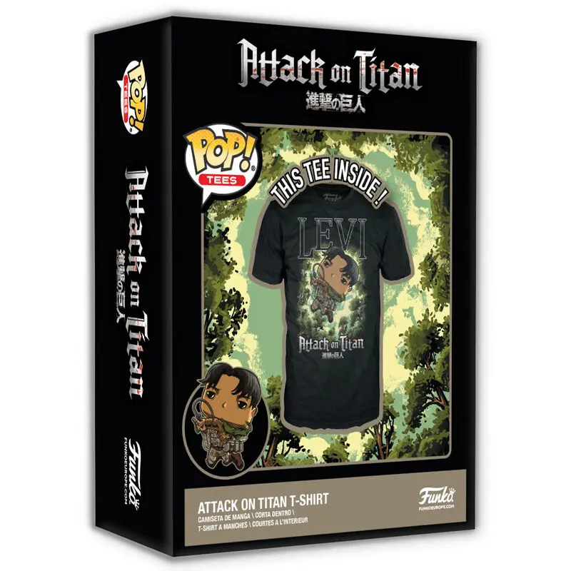 Attack on Titan Levi Ackerman t-shirt product photo