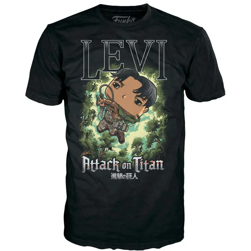 Attack on Titan Levi Ackerman t-shirt product photo