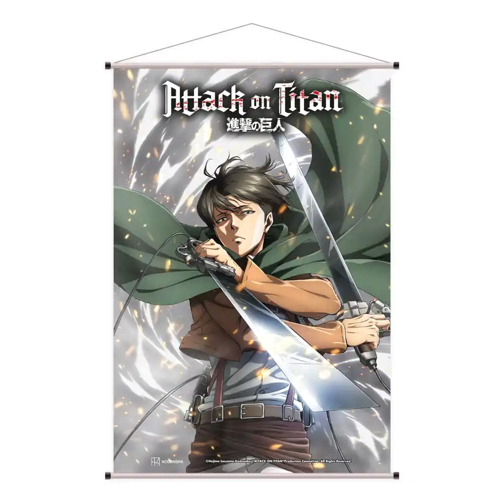 Attack on Titan Wallscroll Levi Ackermann 60 x 90 cm termékfotó