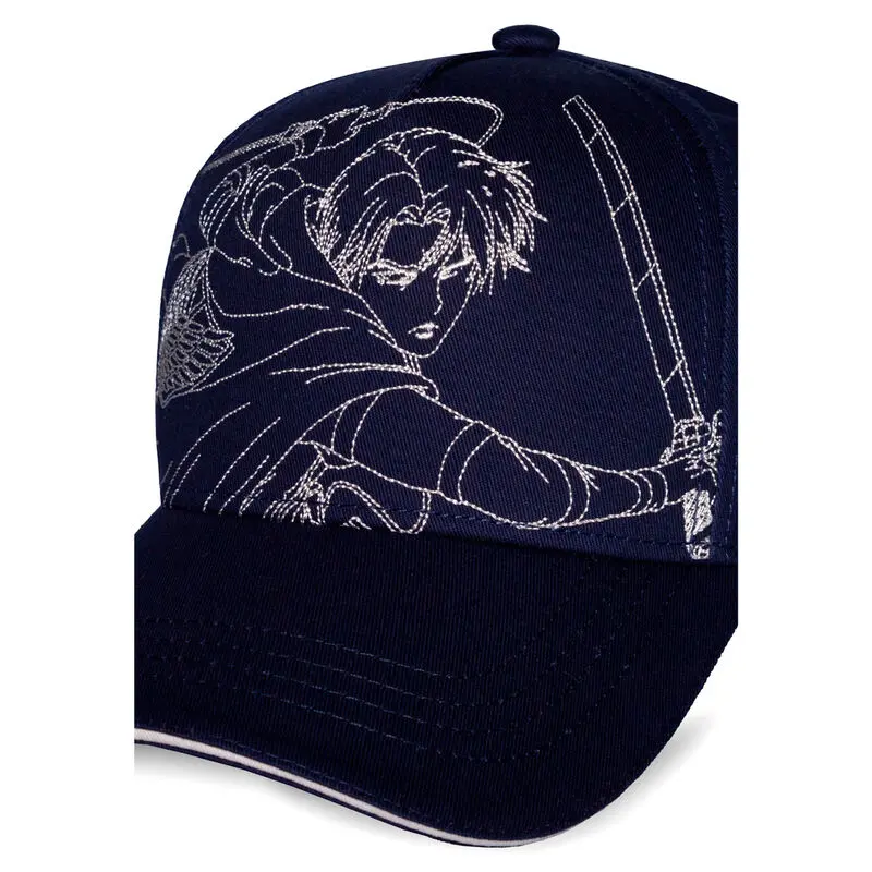 Attack on Titan Curved Bill Cap Levi product photo